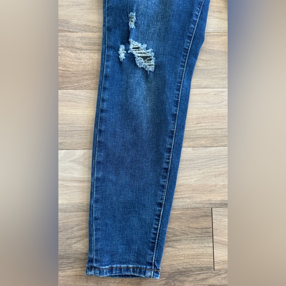 WOMENS Highway Jeans Ripped Jeans Size 7/8 - Picture 5 of 6